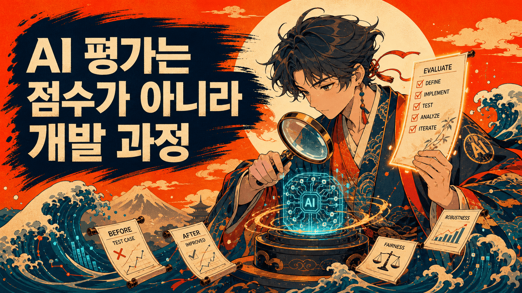 이제 모델 평가는 점수가 아니라 개발 과정이다